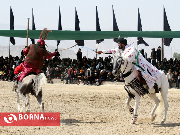تعزیه روز عاشورا در روستای چاه شرف شهرستان مُهر استان فارس