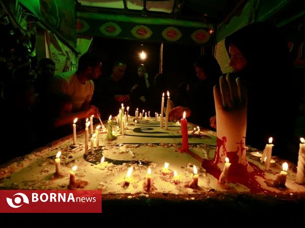 آئین شام غریبان - آبادان