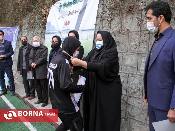 مراسم اختتامیه جشنواره هاکی بانوان استان تهران