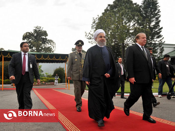 روز نخست سفر دکتر روحانی به پاکستان