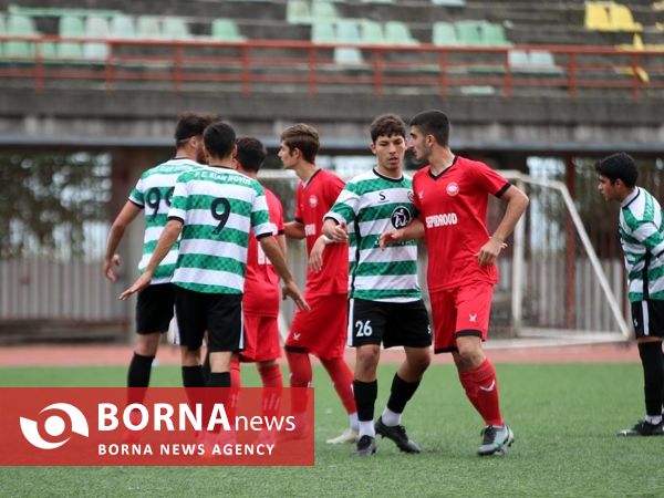 دیدار تیم های فوتبال جوانان سپیدرود رشت_ کیان نوین نوشهر