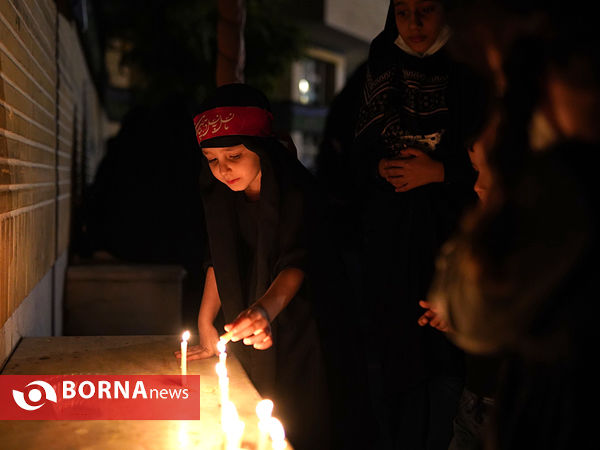 مراسم شام غریبان - دبستان تسنیم محبت