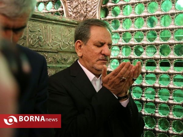 حضور جهانگیری در شاهچراغ
