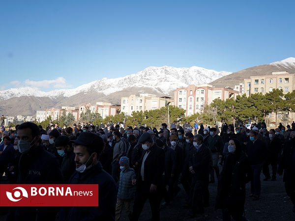 تشییع پیکر شهید حاج حسن ایرلو