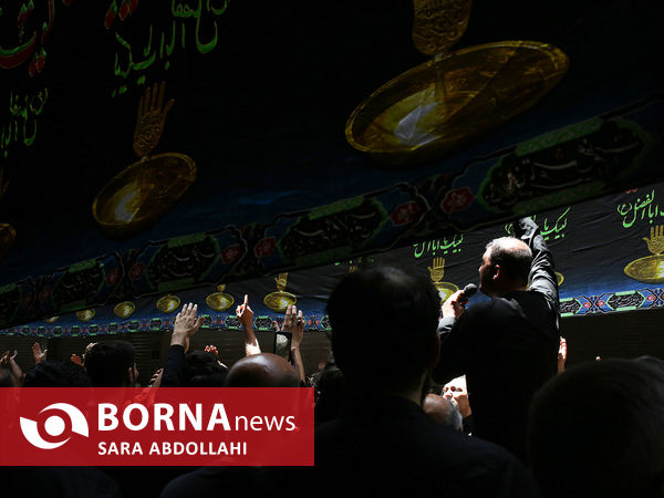 عزاداری روز تاسوعای حسینی علیه السلام در بازار تهران 