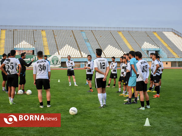 تمرینات تیم فوتبال کیان اراک