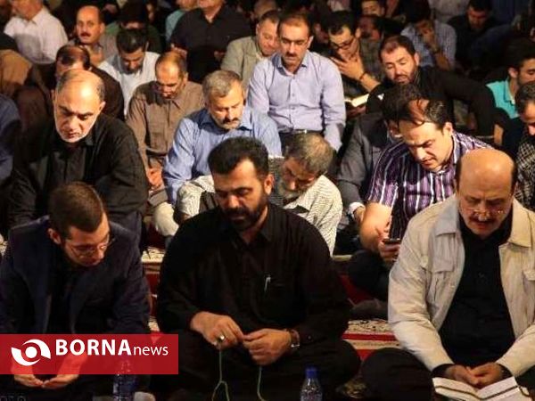 مراسم احیاء شب نوزدهم ماه مبارک رمضان در مصلی رشت
