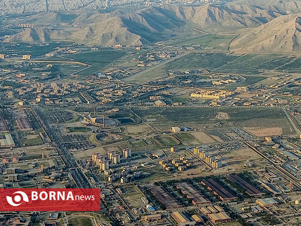 از کیش تا تهران بر فراز ابرها