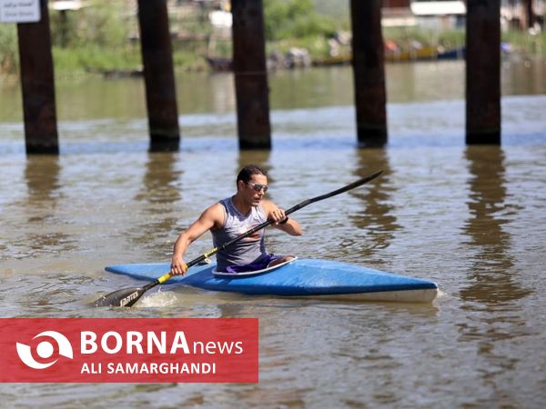 مسابقات قایقرانی در بندرانزلی