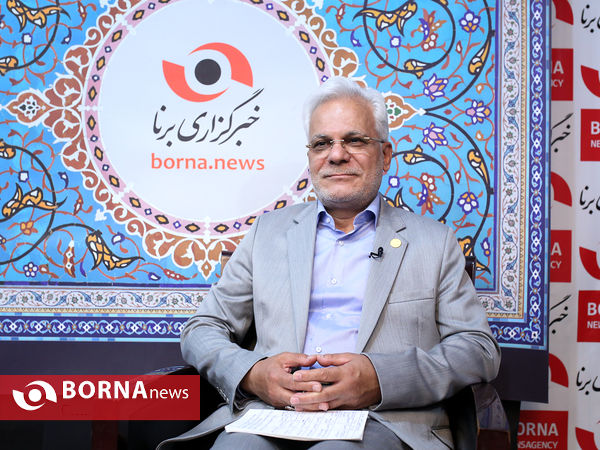 حضور سردار طلایی در خبرگزاری برنا