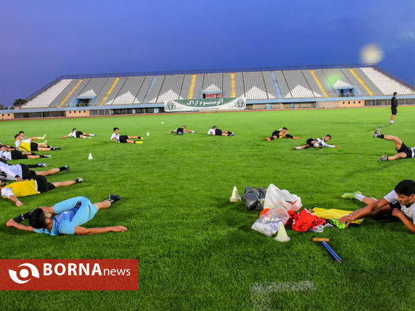 تمرینات تیم فوتبال کیان اراک