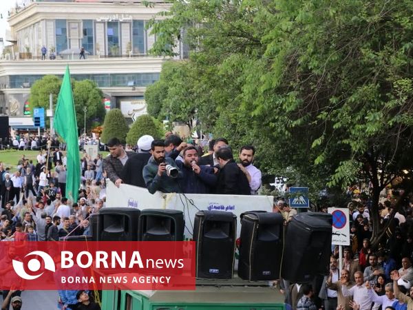 وداع جاودانه مشهدی ها با شهید غیرت