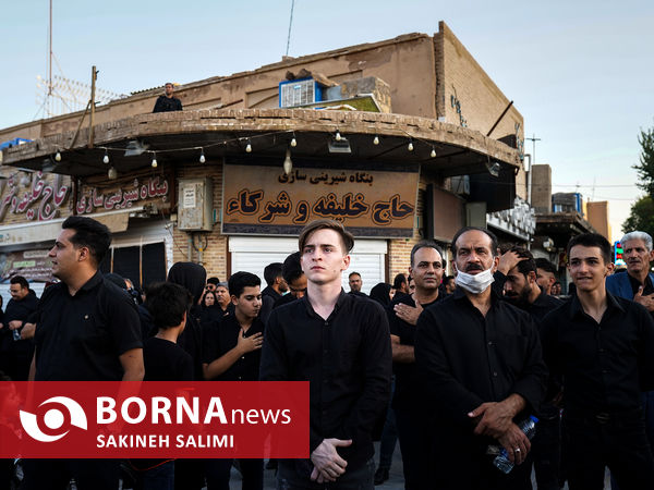 اجتماع دسته های عزاداری در امیر چقماق یزد