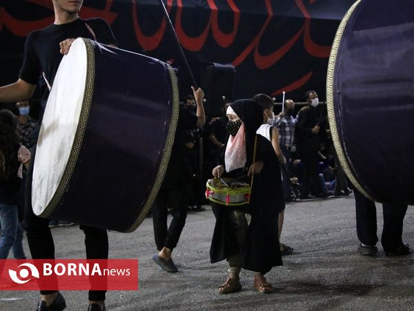 عزاداری شب عاشورای حسینی (ع) موکب رضوی ارومیه