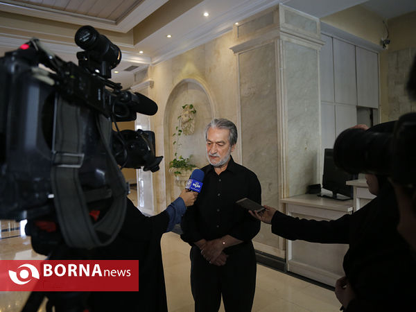 حضور سینماگران در منزل عزت الله انتظامی