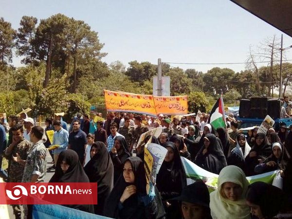 راهپیمایی روز جهانی قدس در پاکدشت