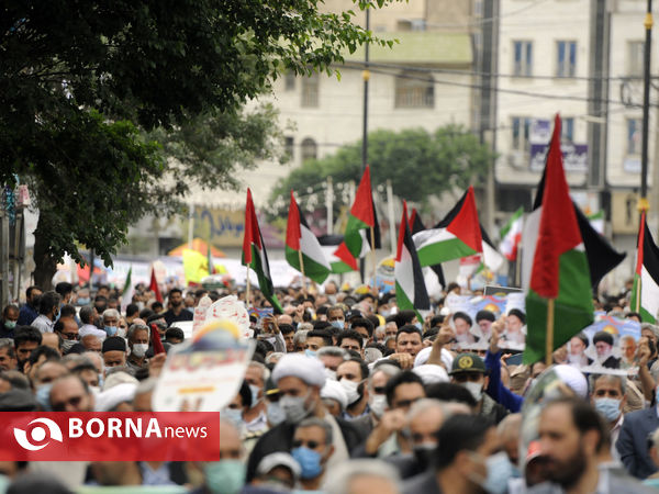 راهپیمایی روز قدس- شهرستان قدس