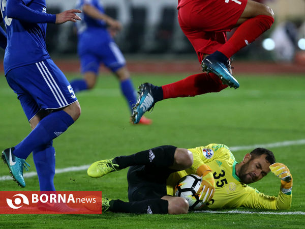 دیدار تیم های فوتبال  پرسپولیس- نسف قارشی ازبکستان