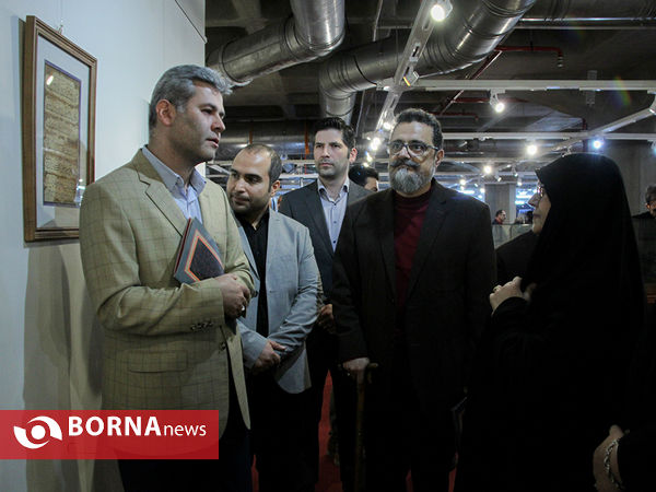 افتتاحیه نمایشگاه آثار خوشنویسان دوره قاجار