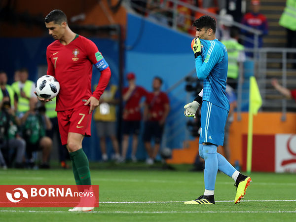 دیدار تیم‌های ملی فوتبال ایران و پرتغال