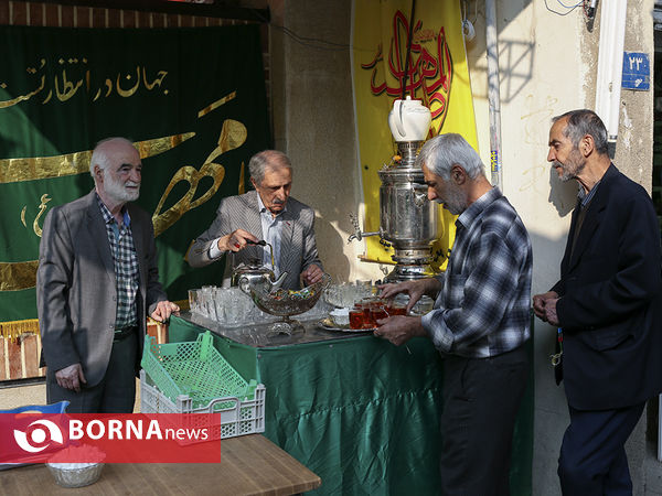 جشن نیمه شعبان در محله جماران