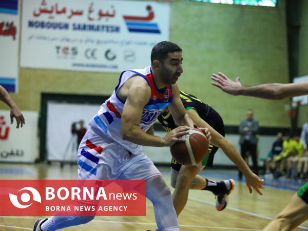 دیدار تیم های بسکتبال نبوغ - کاله