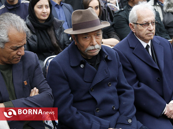 تشییع پیکر مرحوم جمشید مشایخی