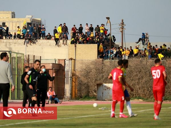 دیدار تیم های فوتبال صنعت نفت - فولاد