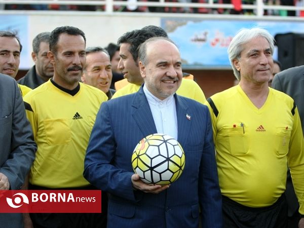 بهره برداری ورزشگاه فوتبال رسالت(دیهیم) تهران