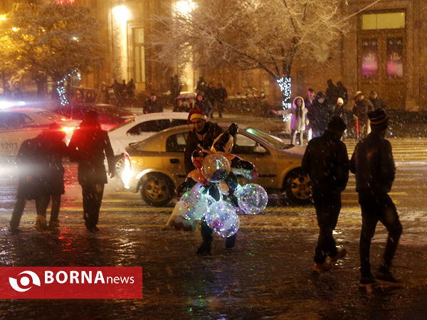 حال و هوای سال نو میلادی در ارمنستان