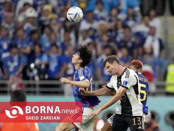 دیدار تیم های فوتبال ژاپن - آلمان