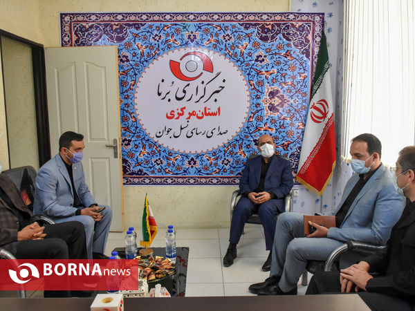 حضور نماینده مردم اراک ، خنداب و کمیجان در دفتر خبرگزاری برنا