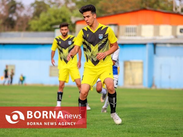 دیدار تیم های فوتبال بامداد  اراک- بصیر اهواز