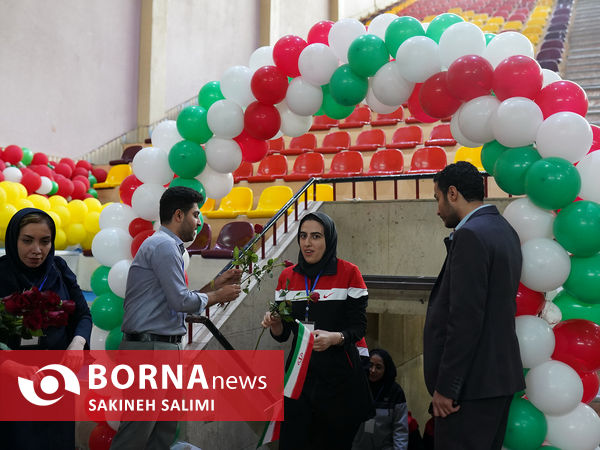 افتتاحیه المپیاد ورزشی بانوان کارگر