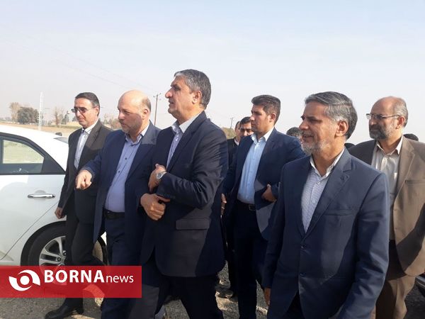 بازدید وزیر راه و شهرسازی از پروژه شهرستانهای شرق استان تهران