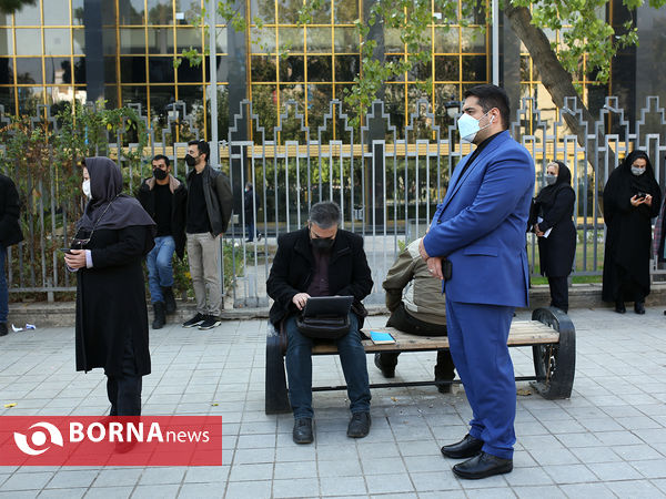 مراسم وداع با پورنگ پورشیرازی