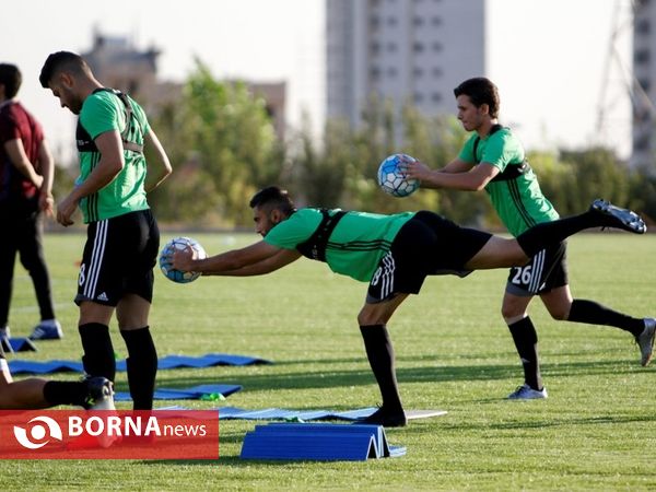 تمرینات تیم ملی فوتبال ایران