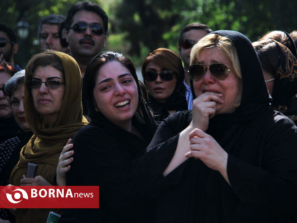 مراسم تشییع پیکر زنده یاد استاد منصور نریمان