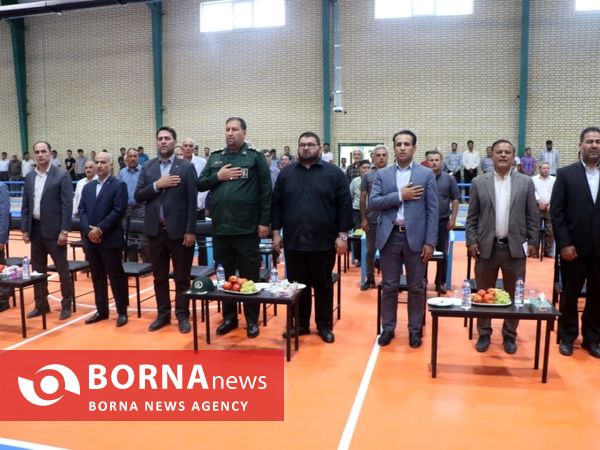 افتتاح سالن ورزشی روستای الیاس آباد ارومیه با حضور مسئولان شهری و استانی