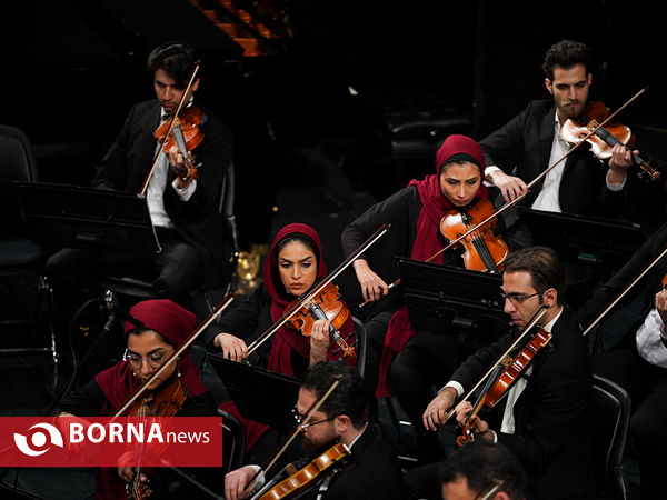 اجرای ارکستر ملی ایران -جشنواره موسیقی فجر