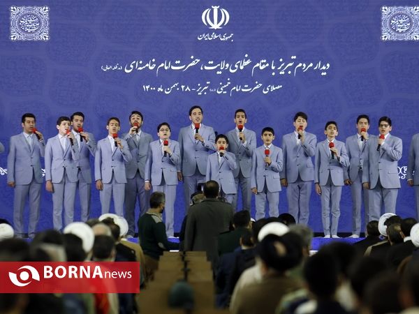 دیدار مردم تبریز با رهبر معظم انقلاب