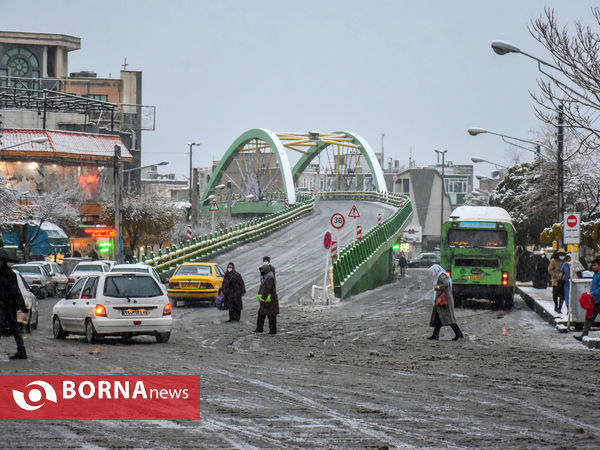 چهره زمستانی اراک در آخرین ماه پاییز