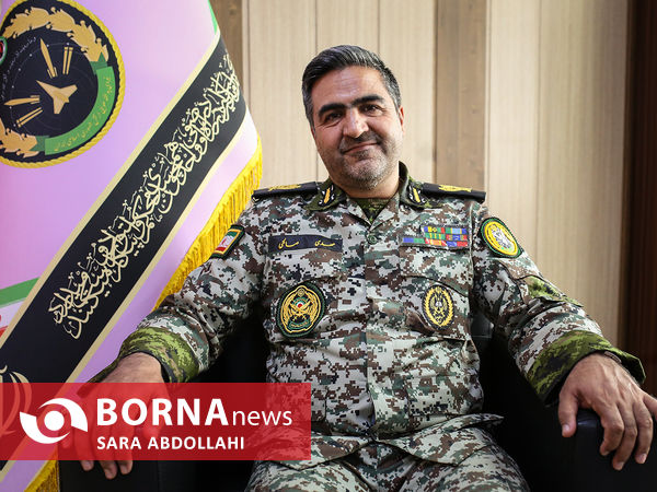 مصاحبه اختصاصی خبرگزاری برنا با امیر سرتیپ دوم مهدی صالحی