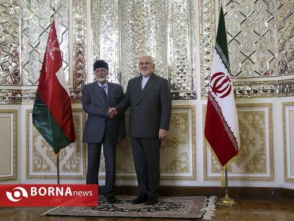 دیدار وزیر خارجه عمان با محمدجواد ظریف