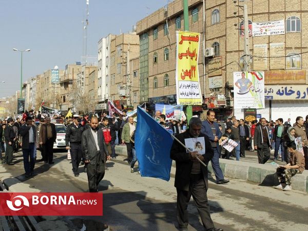 راهپیمایی 22 بهمن- نسیم شهر