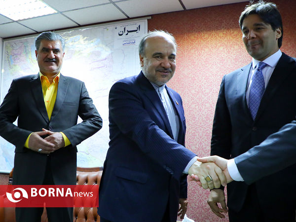 دیدار پارلمانی سفیر برزیل با وزیر ورزش