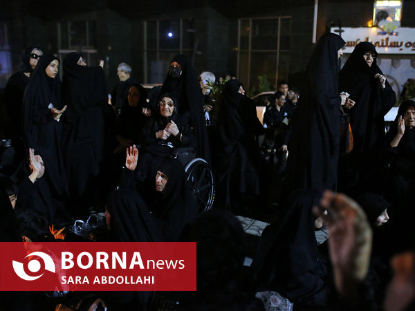 شام غریبان امام حسین علیه السلام در محله دروازه شمیران