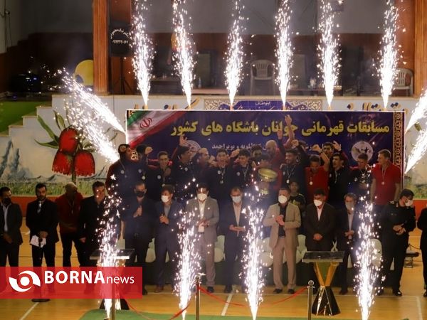 مراسم اختتامیه فینال هندبال جوانان کشور در یاسوج