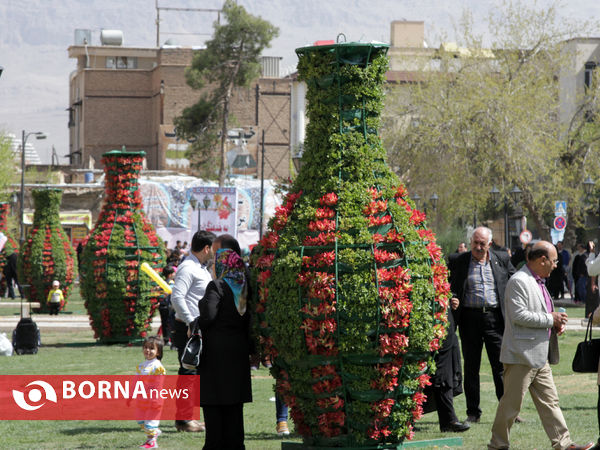 میهمانان نوروزی در ارگ کریمخان