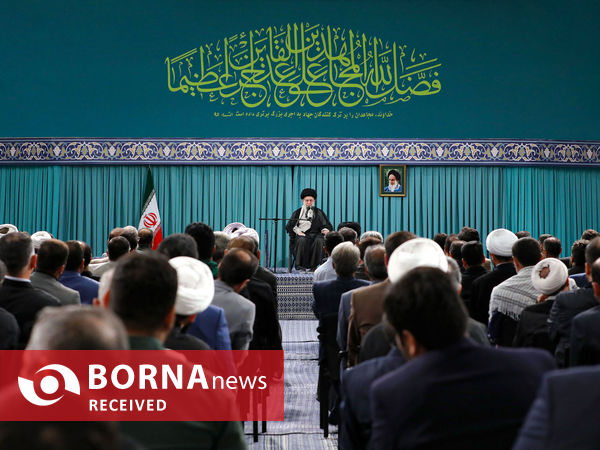 دیدار اعضای کنگره ملی شهدای استان اردبیل با رهبر انقلاب